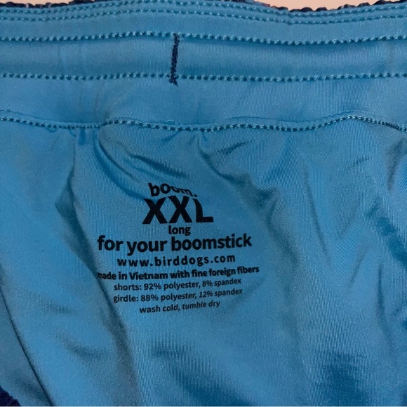 Birddogs Blue and Pink Athletic Shorts Vibrant Floral Design - Picture 7 of 7